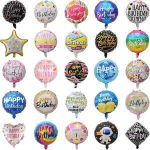 Ballon en aluminium à l'hélium « Joyeux Anniversaire » en gros pour la décoration de fêtes d'anniversaire, adapté aux enfants, aux adultes et aux baby showers - Product Image 1