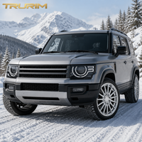 Ruedas Trurim Personalizadas Estilo Beadlock Forjadas de 17 y 18 Pulgadas 6x139.7 para Ford Ranger Serie PX, Eje de 93.1 mm, M12x1.5, Ruedas para Camioneta