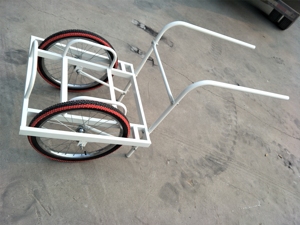 Carrito de Comida Móvil Pequeño para Restaurante, Bicicleta con Carrito para Catering - Product Image 6