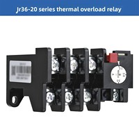 Relais thermique Chint JR36-20-0.25-0.35A, protection contre les surcharges alimentées en courant alternatif, 380V 3P, bornes à vis universelles, fabriqué en Chine continentale