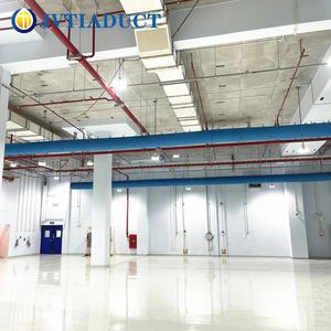 Sistema de Distribución de Aire HVAC Flexible de Diseño Industrial, <span class=keywords><strong>Conductos</strong></span> <span class=keywords><strong>Textiles</strong></span> para Ventilación Exterior y Calefacción para Uso en Hospitales y Escuelas - Product Image 4