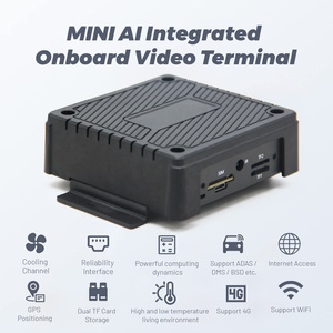 4 ערוץ מיני ai מכונת <span class=keywords><strong>dvr</strong></span> עם adas/bsd/dms | 1080p hd | gps 4g wifi | כפול tf | mdvr