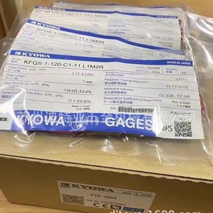 เกจวัดแรงดึง Kyowa รุ่น KFWB-5-120-C1-11L1M2R กันน้ำ ผลิตจากเหล็ก ความแม่นยำสูง ผลิตในญี่ปุ่น - Product Image 1