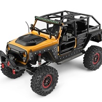 WLtoys 104010 104020 104026 1/10 Mobil RC Rock Crawler 4WD Listrik Pendaki Off-Road Mainan Remote Control Logam Kabel USB Expert 2