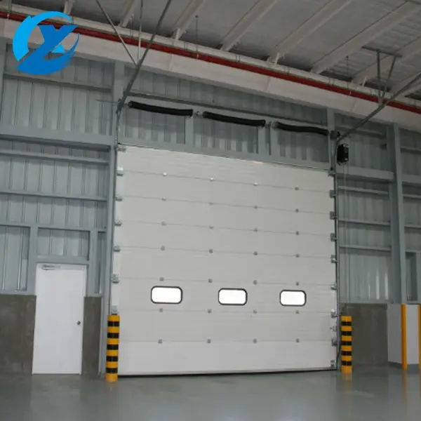 Yüksek standart sanayi alüminyum Roll Up depo garaj otomatik yukarı açılır kapı kesit kapısı