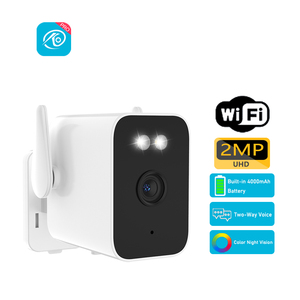 TUYA TS5-Y 3MP Outdoor Built-in 4000mAh Battery CCTV <strong>Camera</strong> Wireless WiFi Full Color 5X Digital Zoom Security <strong>IP</strong> Network <strong>Camera</strong> - Product Image 1