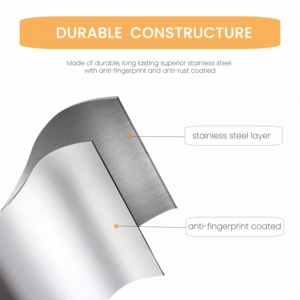 Hot Sale 30L Rectangular Pedal <strong>Bin</strong> Premium Stainless <strong>Steel</strong> Waste <strong>BIn</strong> Storage Bucket PP Inner Indoor Kitchen Bathroom Hotel - Product Image 3