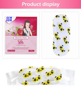 Emballage personnalisé avec logo OEM Nouveau masque pour les <span class=keywords><strong>yeux</strong></span> à vapeur lavande Graphène auto-chauffant en coton Soins des <span class=keywords><strong>yeux</strong></span> de voyage Patchs pour le corps pour la <span class=keywords><strong>bouche</strong></span> nasale - Product Image 6