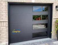 LONG TAI Porte de garage en aluminium de haute qualité: isolée pour couper les factures, coupe-vent pour résister aux intempéries