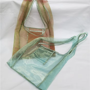 Bolsa de Organza Translúcida Personalizada, Bolsas de Compras, Bolsos de Mano de Moda, Bolsa de Regalo de Material de Organza - Product Image 3