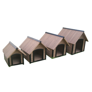 2024 nueva casa de perro de madera aislada para exteriores diseño impermeable moderno para perros grandes - Product Image 1