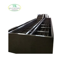 Hoge herhalingsaankooppercentage DCJ-I riemtype ijswaterkoeler voor groenten en fruit Walley merk 220V voedselverwerkingsmachine