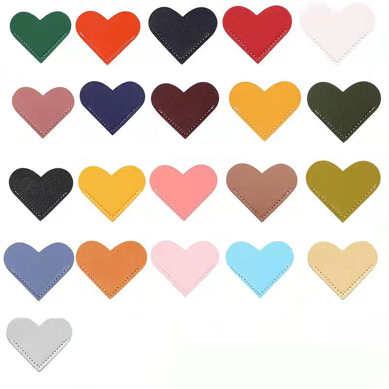 Пользовательская кожаная угловая Закладка, Закладка из высококачественной искусственной кожи, открывающаяся Закладка