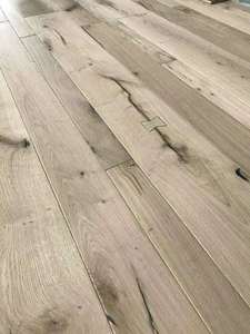 Nhà Cung Cấp Trung Quốc Sàn Gỗ Thủ Công Bộ Sưu Tập Mới Màu Tự Nhiên Châu Âu Trắng Oak Sàn Gỗ Cứng Mộc Mạc Stlye - Product Image 5