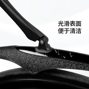 บังโคลนจักรยาน Antuke แบบปรับได้ สีดำ สำหรับจักรยานเสือหมอบ วัสดุ ABS อุปกรณ์เสริมสำหรับการปั่นจักรยาน - Product Image 2