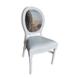 Commercio all'ingrosso evento <span class=keywords><strong>sala</strong></span> sedie posteriore trasparente louis sedia con vinile cuscino - Product Image 2