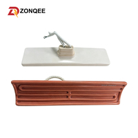 Plaque chauffante en céramique creuse infrarouge lointain 120x60mm 220V, radiateur électrique en céramique encastrable