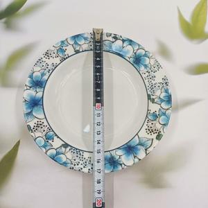 Plato de Plástico 9007 con Borde Imitación Porcelana, Engrosado e Irrompible para Platos Fríos y Frutas, Suministro de 2 Yuanes - Product Image 4