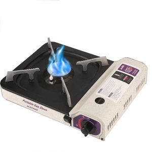 Cocina de Gas Portátil para Exteriores, de un Solo Quemador, con Protección de Presión, Operación Manual, Superficie de Aluminio, Encendido Electrónico, para Senderismo - Product Image 5