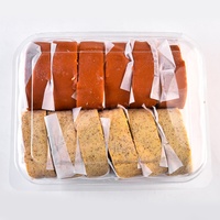 Boîtes d'emballage pour pain en plastique PET, transparentes, jetables, pour pâtisseries, gâteaux, biscuits, contenants à clapet – Offre Spéciale