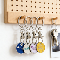 Jetons de chariot, jetons de chariot réutilisables pour supermarché, jeton de chariot promotionnel personnalisé OEM ODM