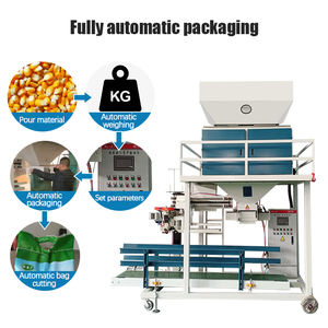 60kg <span class=keywords><strong>Saco</strong></span> Pesaje Embolsado Llenado Escala única Alimentación <span class=keywords><strong>Pellet</strong></span> Fertilizante Granular Grano Arroz Máquina de embalaje - Product Image 3