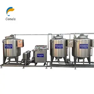 Máquina de pasteurização de leite de camelo/Pasteurizador e homogeneizador para sorvete