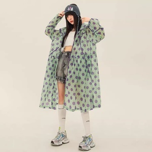 Vestes kimono d'été pour femmes 100% polyester, longues, transparentes, avec impression DGT, séchage rapide, UPF50+ pour une protection anti-UV en extérieur - Product Image 5