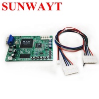 Carte de conversion DC5V 15K/24K RGB vers VGA, convertisseur CRT/CGA vers VGA, accessoires pour pièces de machine de jeu LCD d'arcade