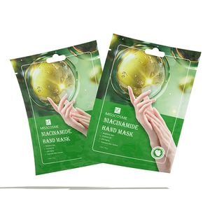 Oem masker tangan hidrasi Anti Penuaan, perawatan Spa intensif tangan kering meningkatkan tekstur kulit kecantikan Niacinamide sarung tangan - Product Image 6