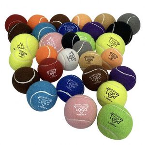 Balles de tennis en laine personnalisées de haute qualité à prix promotionnel, fabricant de balles d'entraînement sportives premium - Product Image 1