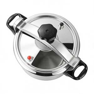 Casserole à pression en aluminium Zunck, une grande capacité pour la maison, sûre et anti-explosion, pour cuisinière à gaz, cuisine rapidement les soupes - Product Image 3