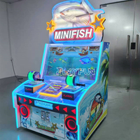 Playfun Indoor Mini Fish Game Machine 2 Players Kids Game Redemption Game Machine