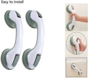Barre de maintien de sécurité <span class=keywords><strong>pour</strong></span> salle de bain et douche à double verrouillage Super Grip, ventouse en plastique, capacité 100 kg, équipement de sécurité robuste <span class=keywords><strong>pour</strong></span> salle de bain - Product Image 2