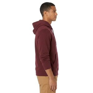 Sudadera con Capucha para Hombre, Gris, de Forro Polar, con Bolsillo Delantero, Corte Regular, Estilo Urbano, para Invierno, con Logotipo Personalizado - Product Image 4