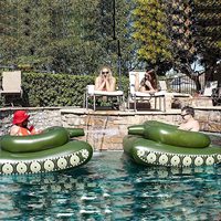 Bassin gonflable pulvérisateur d'eau pour enfants, jouet de combat pour fêtes au bord de la piscine, batailles aquatiques, en PVC respectueux de l'environnement