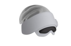 Precio de fábrica Masaje eléctrico para el dolor de cabeza Compresión de aire Diadema Masajeador Calefacción Terapia de cabeza Casco Eyebags Masajeador de cabeza - Product Image 4