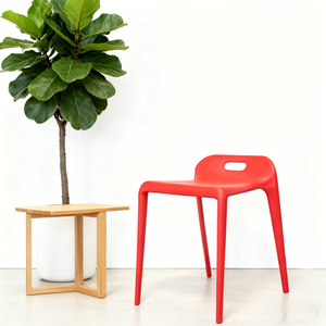 Tabouret empilable en plastique simple, design moderne pour <span class=keywords><strong>restaurant</strong></span>, café, bureau et réception d'hôtel, chaise multi-usages - Product Image 1