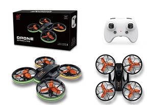 Dron para Jóvenes Principiantes, Modelo de Aeronave Educativa, Entrenamiento, Control Remoto, Quadcopter, Vuelo de Altura Fija de 125 mm, 6 Canales, Luces LED - Product Image 3
