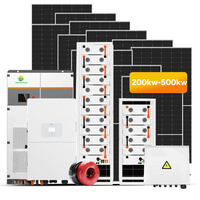 Système de réseau hybride solaire à onde sinusoïdale pure de 20 kw pour petites maisons d'affaires, la gestion intelligente réduit les coûts
