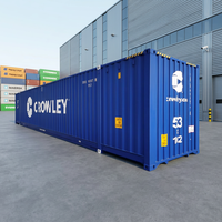 Conteneur maritime ISO de 53 pieds à grande capacité, résistant aux intempéries, pour le transport de marchandises - Prix fabricant