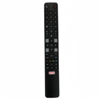 Control Remoto de TV RC802N de Código Fijo, Alta Calidad, con Batería AAA y Alcance de 10m para Uso Universal en Smart TV TCL, Venta al Por Mayor de Fábrica