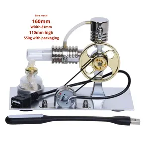 Modèle de <span class=keywords><strong>moteur</strong></span> <span class=keywords><strong>Stirling</strong></span> de bonne qualité, science de la vapeur, technologie, petite production, invention, jouet expérimental - Product Image 3