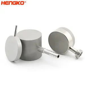 HENGKO Stainless Steel Gas Oxygen 5 Micron fine bubble disc diffuser micro bubble liquid nitrogen generator