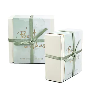 2024 New arrival Wholesale Bridesmaids Gift Box Custom Wedding Favor Candy Boxes With Ribbon