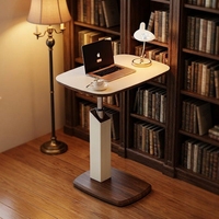 Vente directe d'usine, table d'appoint relevable 360° °   Table basse pivotante et mobile pour canapé, petit bureau pour la maison ou le bureau