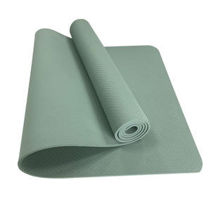 Esterilla de yoga TPE gruesa de 6mm de alta calidad logotipo personalizado antideslizante al por mayor de fábrica - Product Image 3