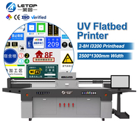 Impresora UV de Formato Ancho LETOP Factory 2513 para Impresión en Placas Acrílicas, Madera y Carcasas de Teléfono