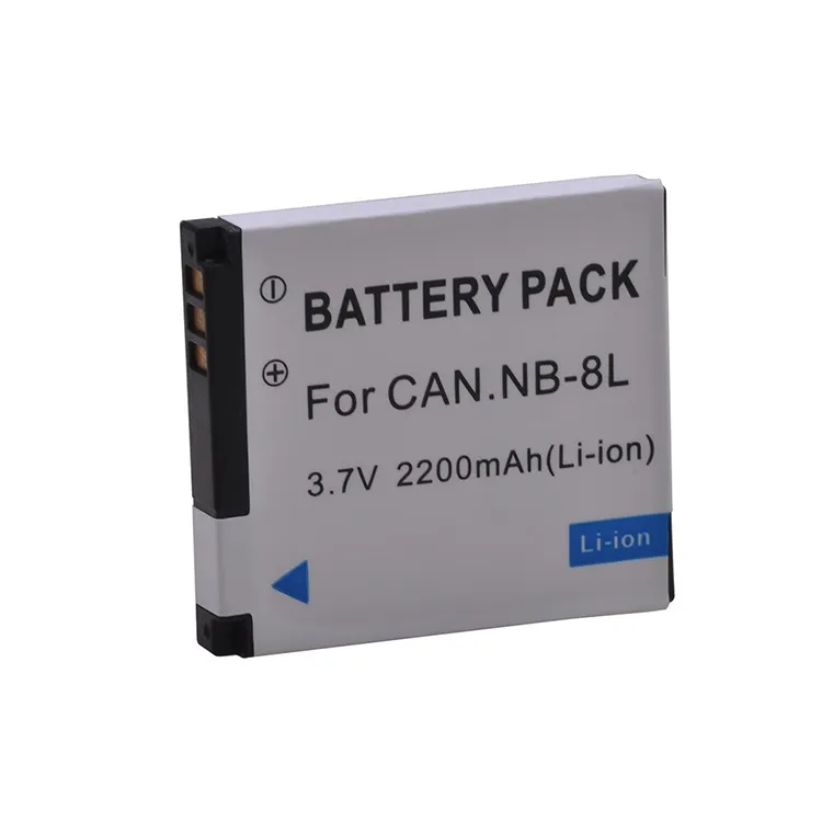 Batterie Li-Ion NB-8L HSU 2200mAh pour Canon PowerShot A3300 A3200 A3100 A3000 A2200 A1200