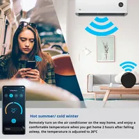 Télécommande infrarouge intelligente Tuya avec fonction vocale, modèle universel WHHWYK01